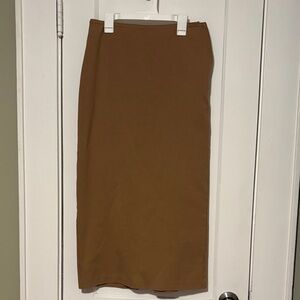 Everlane Tan Dream Maxi Skirt
